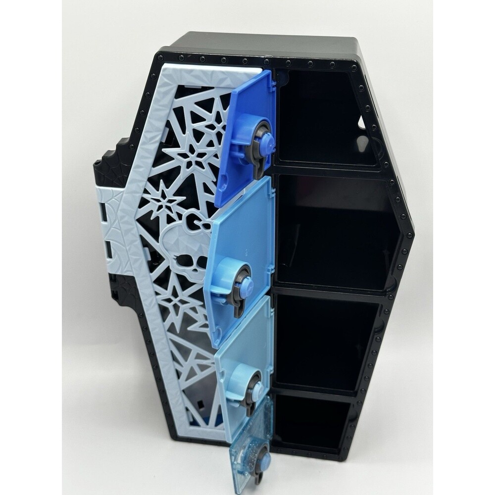 Mattel Monster High Skulltimate Secrets Coffin Closet Organizer No Keys